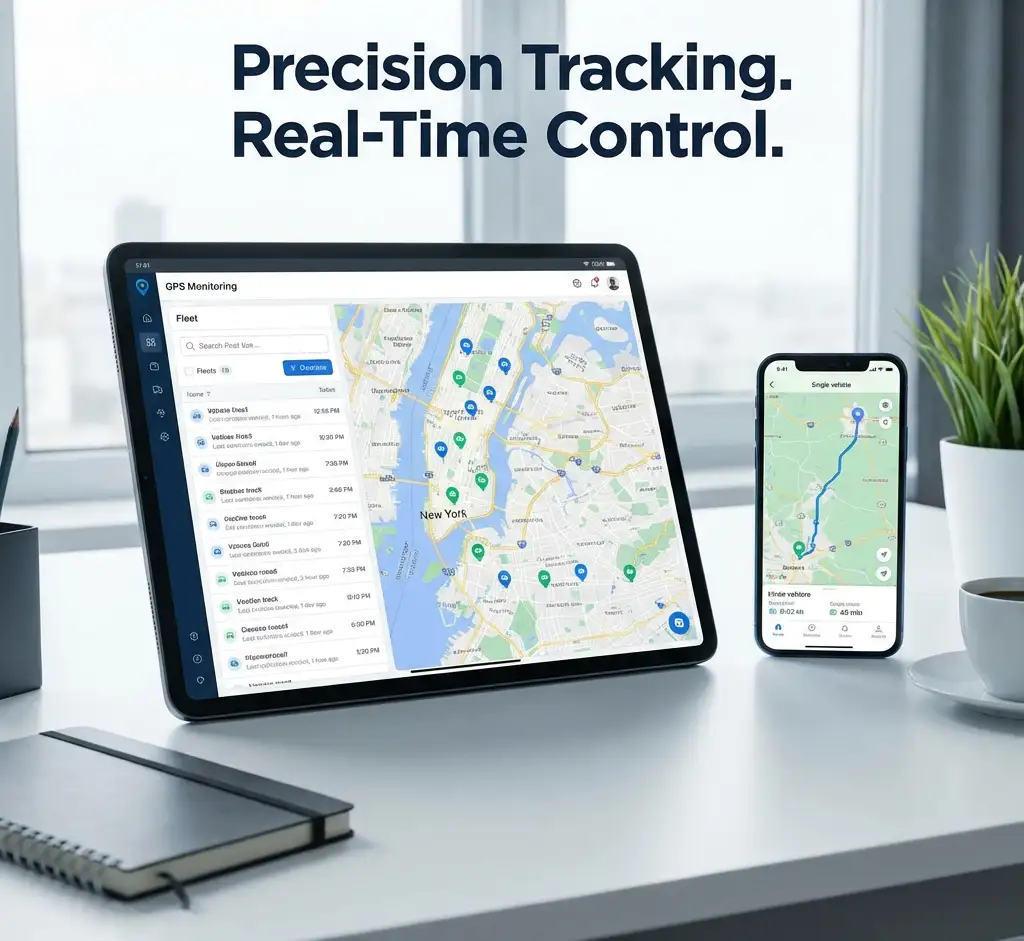 GPS Monitor Dashboard Interface