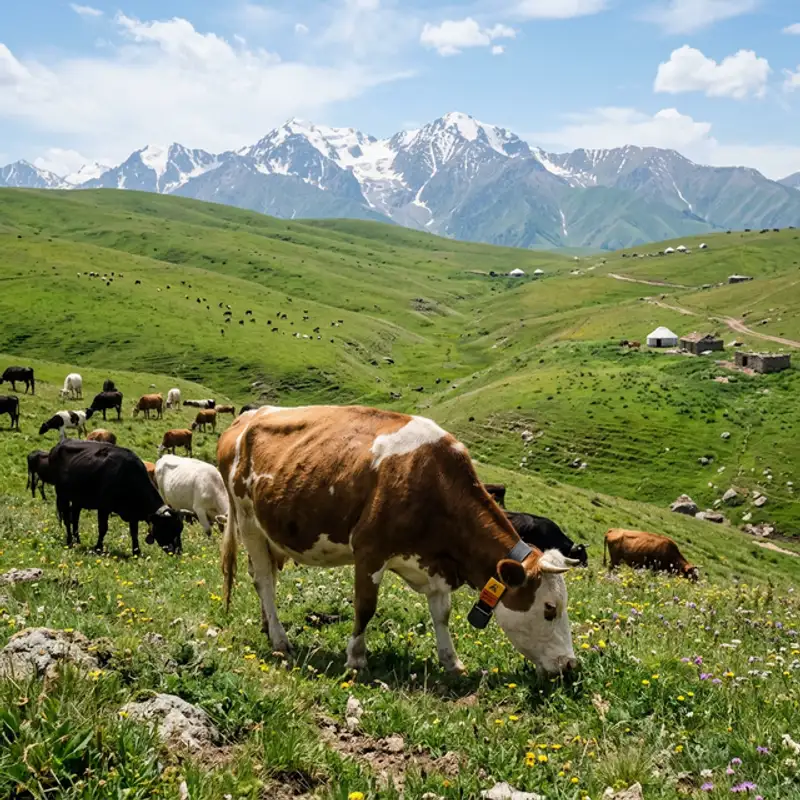 Herd Tracking in Steppes and Mountains